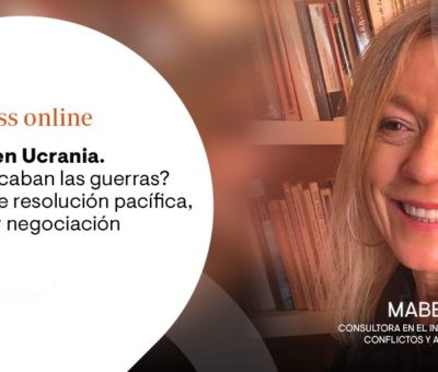 Mabel González: «Esta guerra, como la mayoría, terminará mediante una negociación»