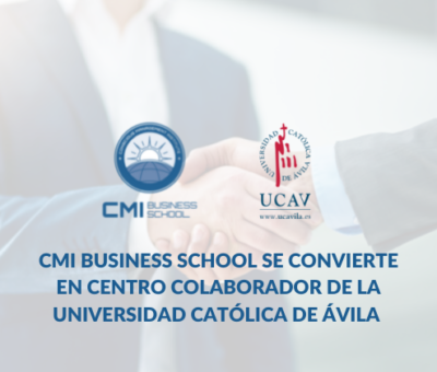 CMI Business School ofrece doble titulación con la Universidad Católica de Ávila