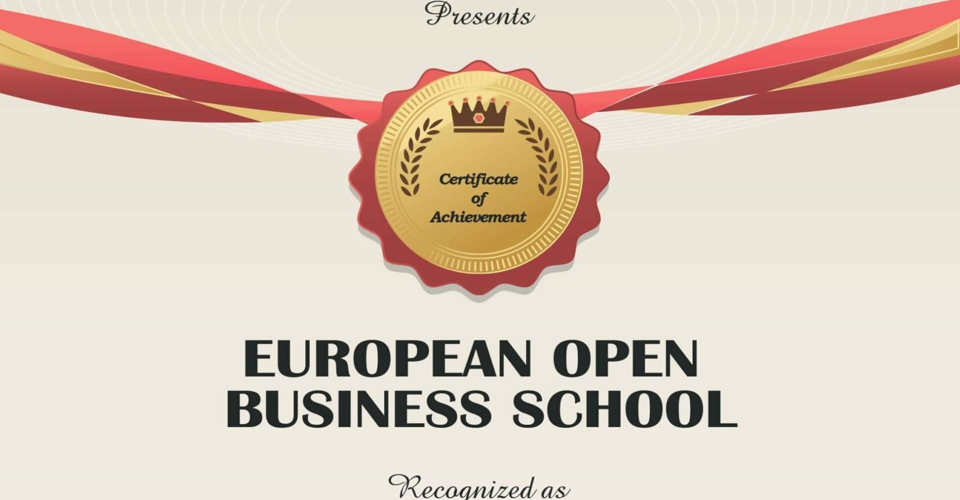 European Open Business School Higher Education Review Magazine